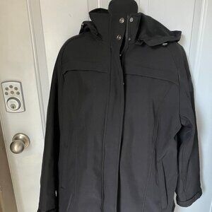 Men's Activezone Size XL Water Repellant, Wind Resistant. Removeable Hood